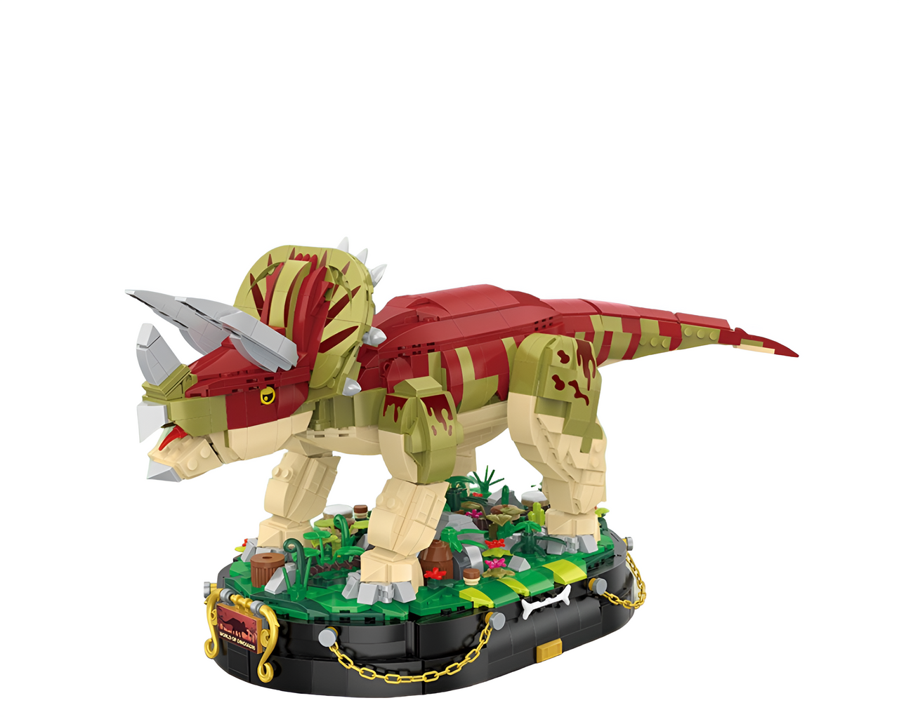 Cogo Triceratops Blocks 1667pcs