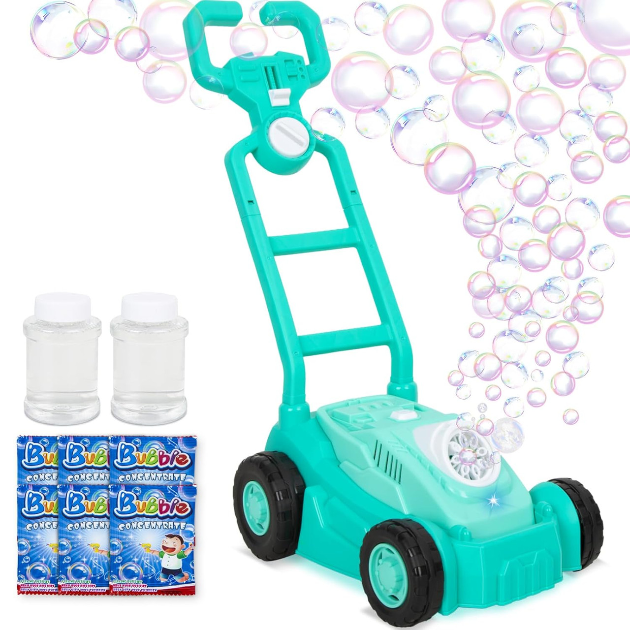 Lawn Mower Bubble Machine