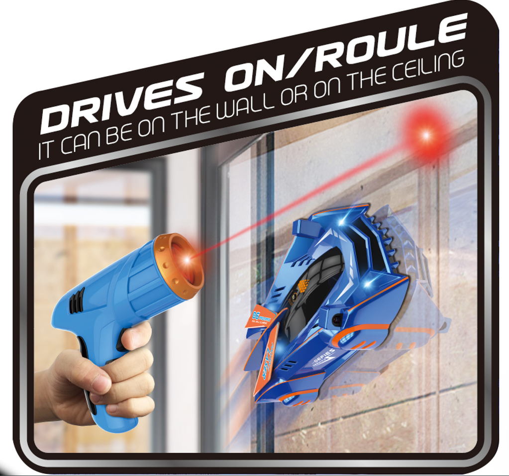 RC Laser Pointing Zero Gravity Car