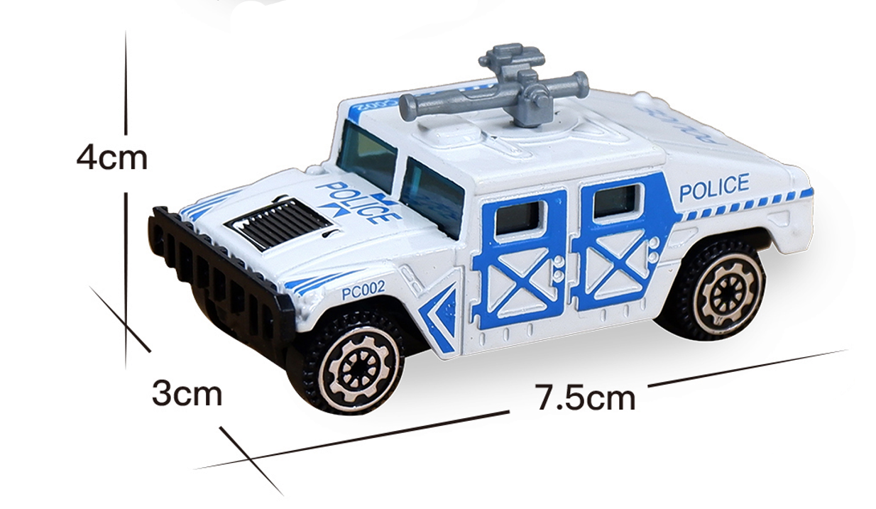 Police Diecast 5 Pack 1:64