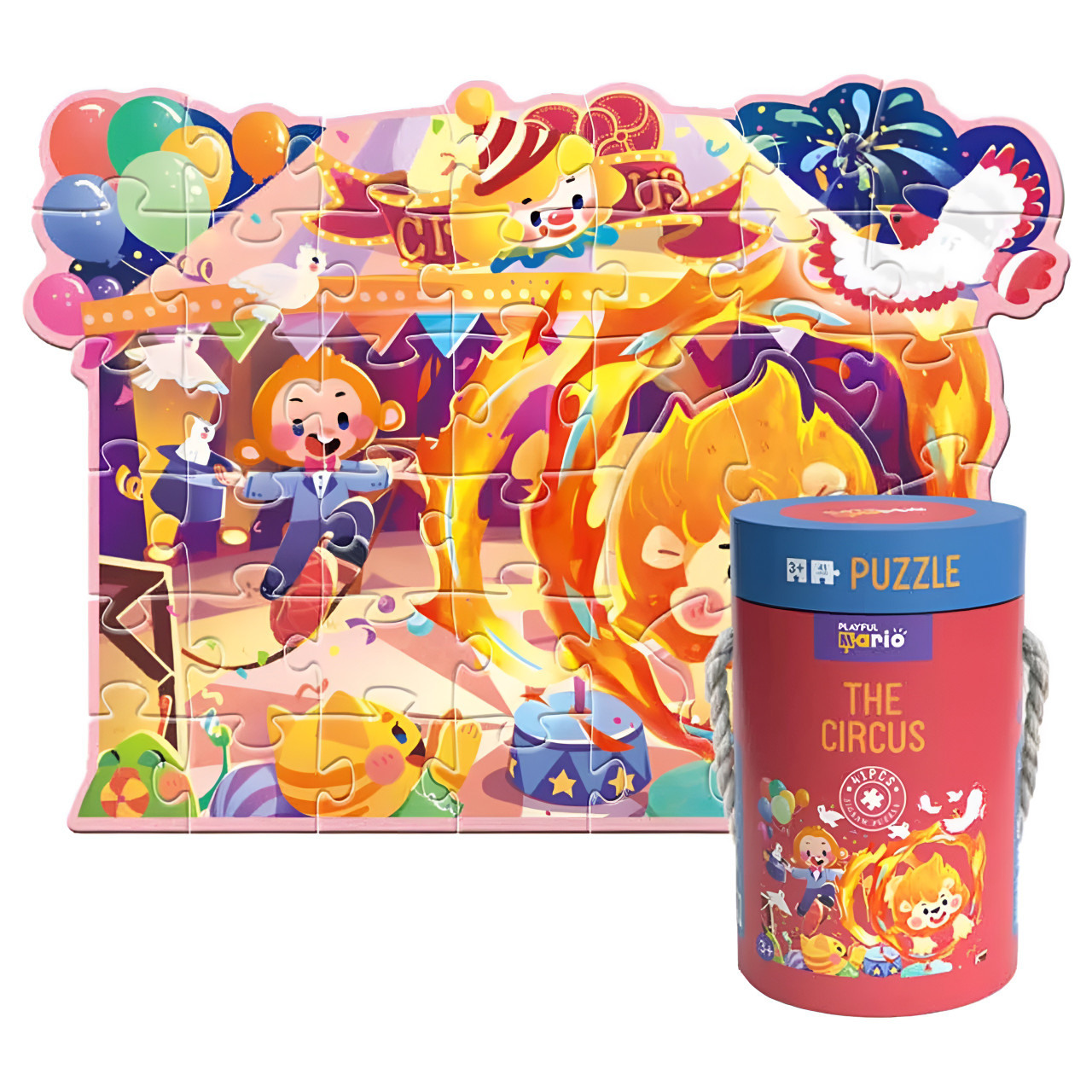 The Circus Tube Puzzle 41Pcs