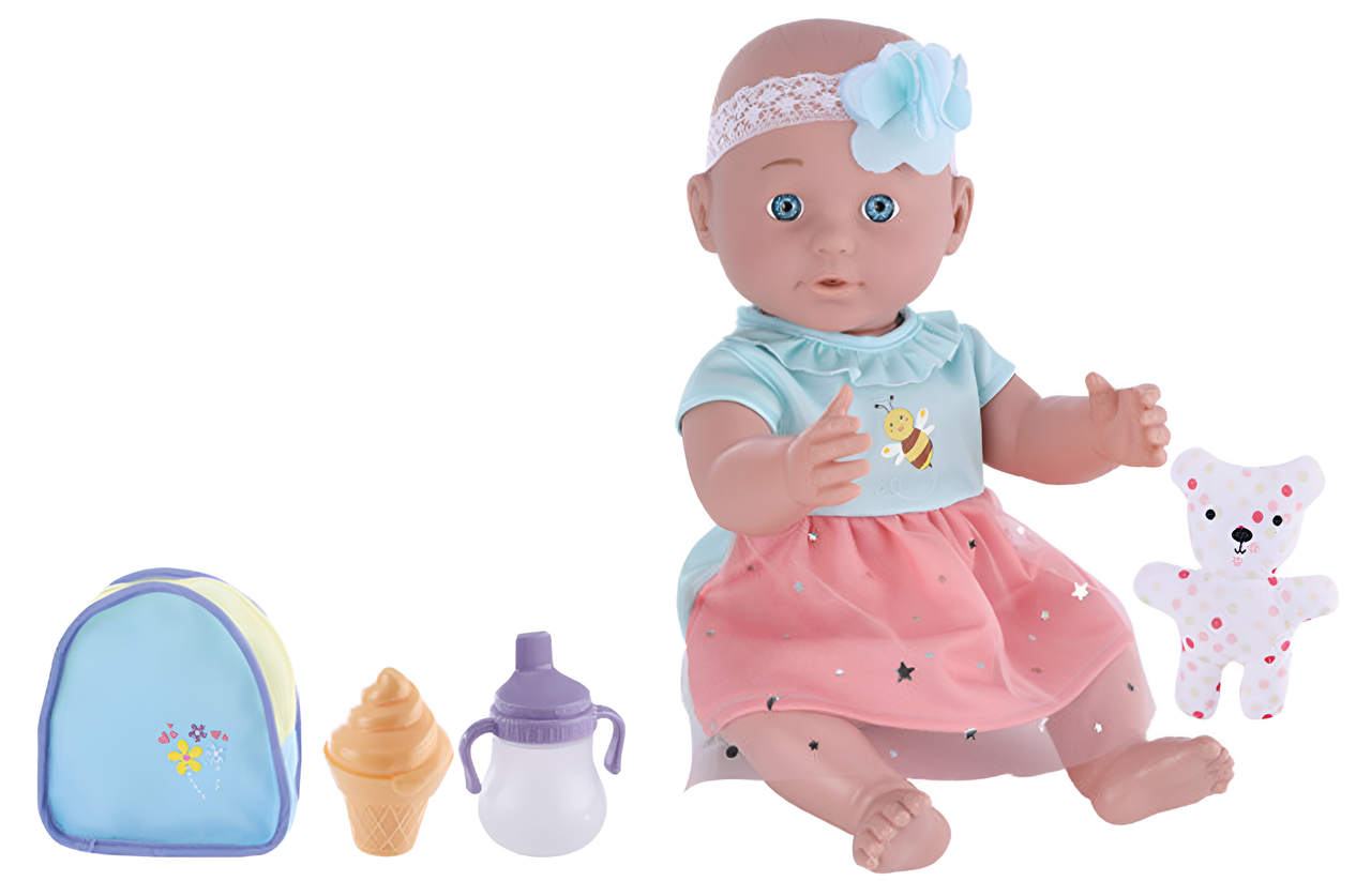 Baby Doll with Traveling Set 14 inch 