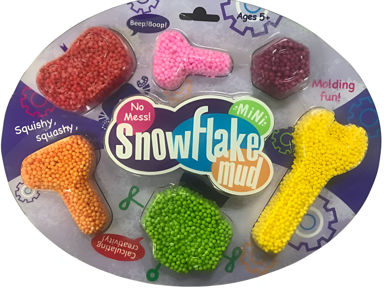 Playfoam Snowflake Mud