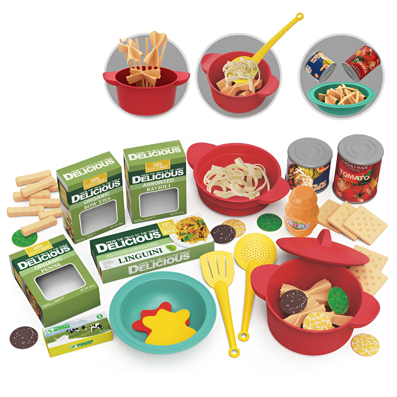 Italian Cusine Pretend Playset