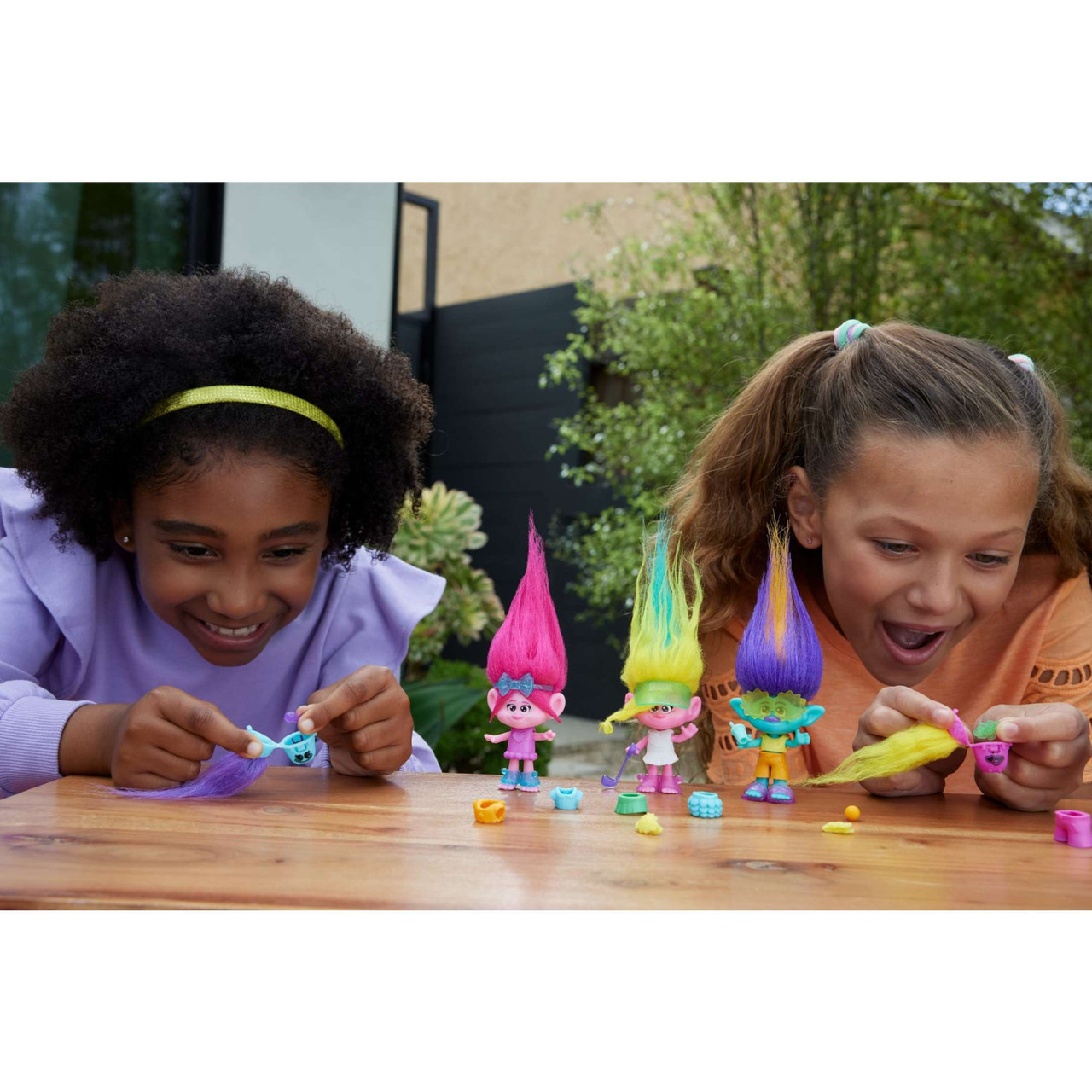 Trolls Band Together Hair Pops Small Dolls & Accessories Trolls Band Together Hair Pops Small Dolls & Accessories