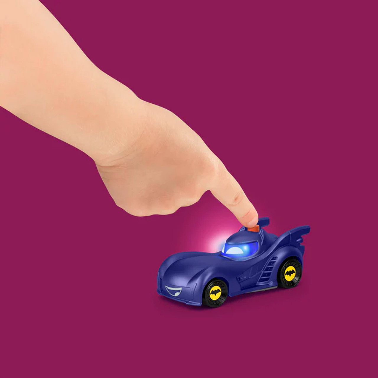 Fisher-Price DC Batwheels Light-Up 1:55 Scale Cars 2-Pack Fisher-Price DC Batwheels Light-Up 1:55 Scale Cars 2-Pack
