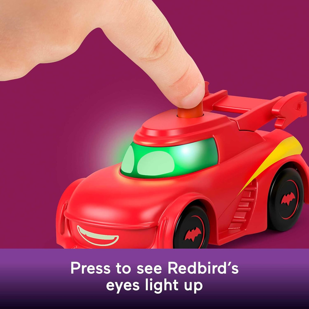Fisher-Price DC Batwheels Light-Up 1:55 Scale Cars 2-Pack Fisher-Price DC Batwheels Light-Up 1:55 Scale Cars 2-Pack