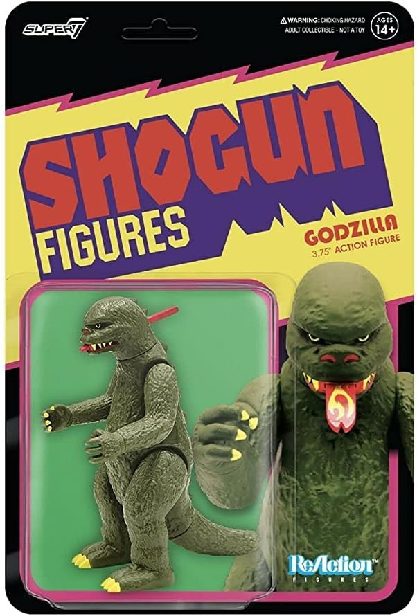 Godzilla ReAction Figure - Shogun (Dark Green)