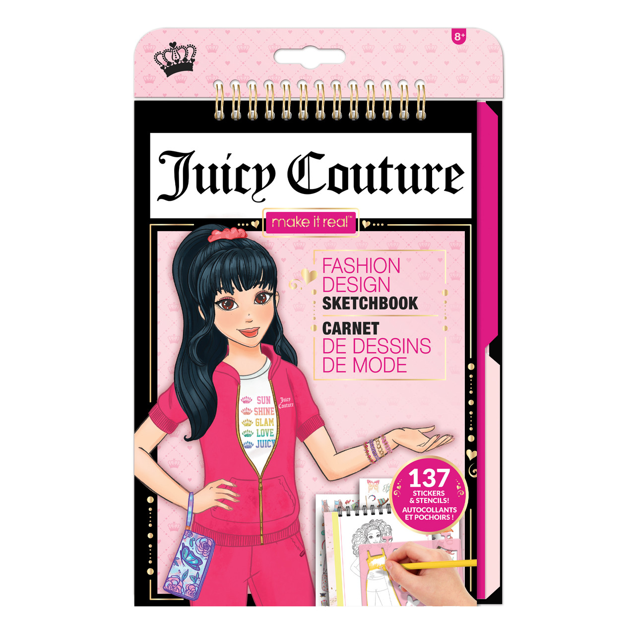 Juicy Couture Fashion sketchbook