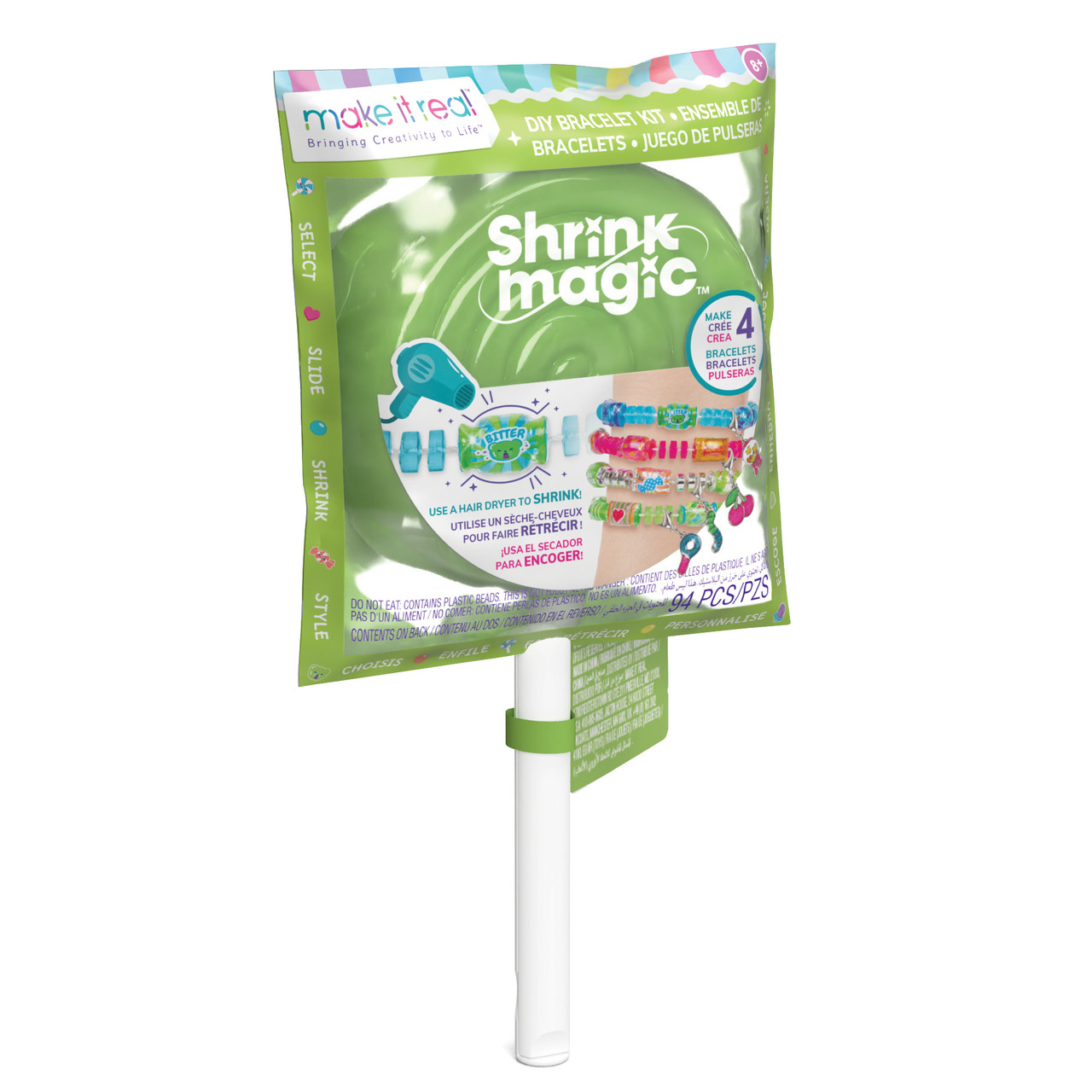 Shrink Magic Lollipop Bracelet Kit Shrink Magic Lollipop Bracelet Kit