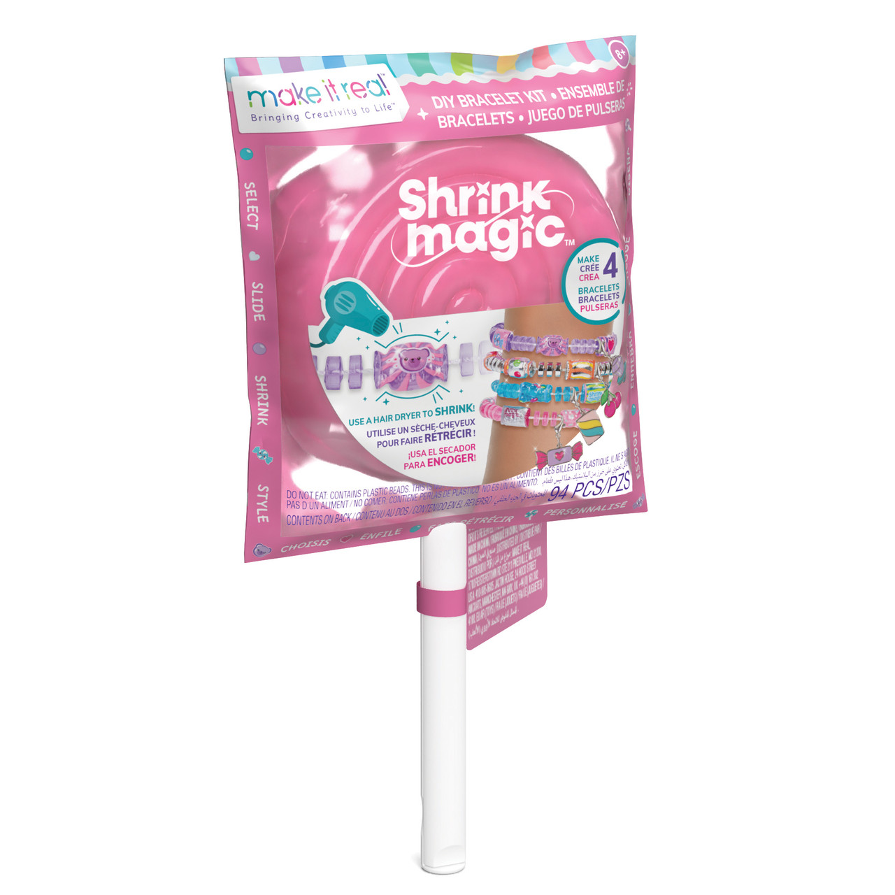 Shrink Magic Lollipop Bracelet Kit Shrink Magic Lollipop Bracelet Kit