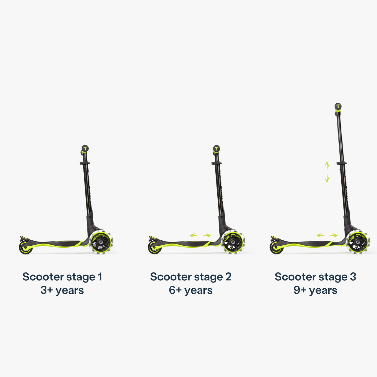 SmarTrike Xtend Scooter - Lime