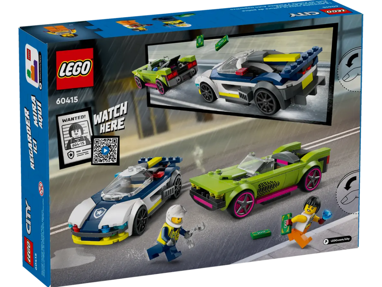 LEGO City Police Car and Muscle Car Chase 60415 LEGO City Police Car and Muscle Car Chase 60415
