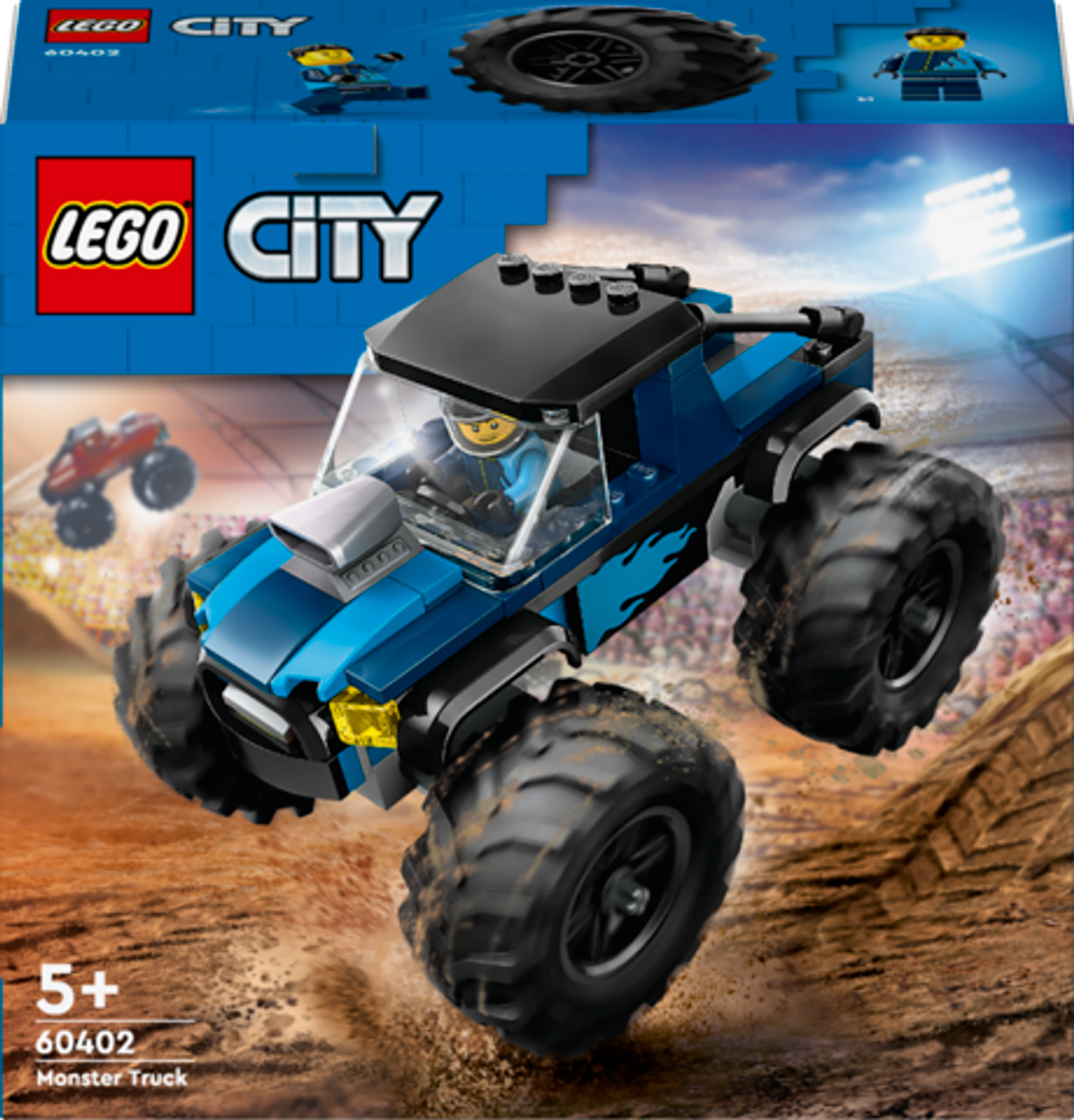 LEGO City Blue Monster Truck 60402 LEGO City Blue Monster Truck 60402