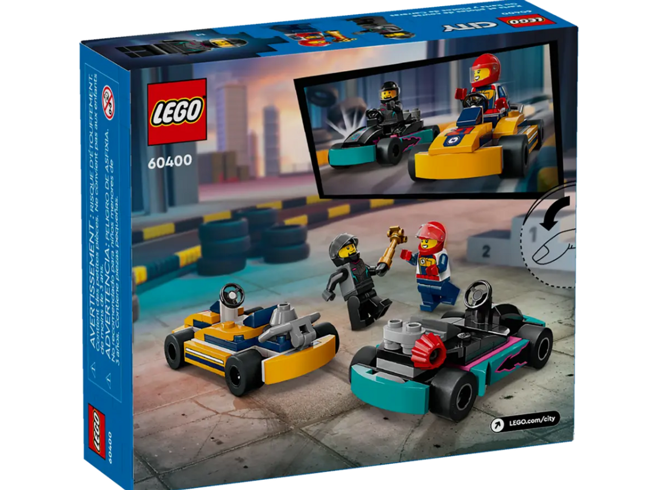 LEGO City Go-Karts and Race Drivers 60400