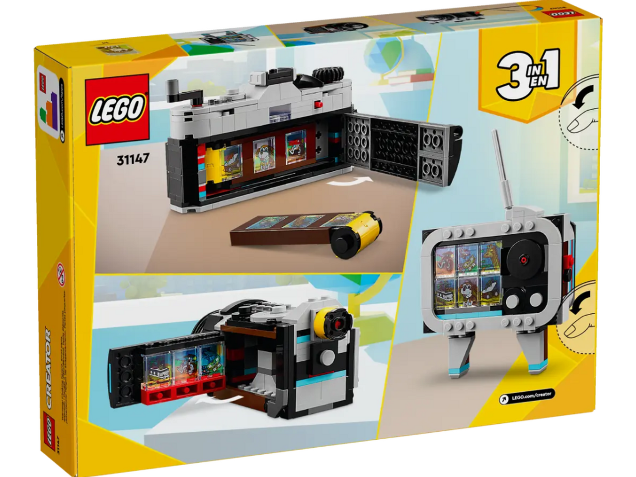 LEGO Creator 3-in-1 Retro Camera 31147 LEGO Creator 3-in-1 Retro Camera 31147