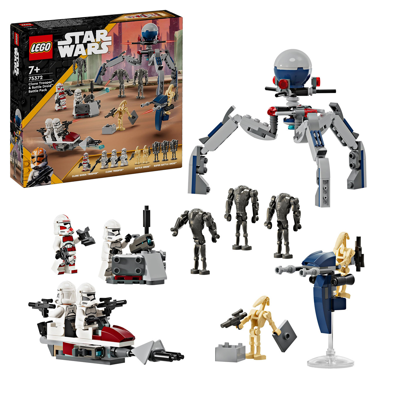 LEGO Star Wars Clone Trooper & Battle Droid Battle Pack
