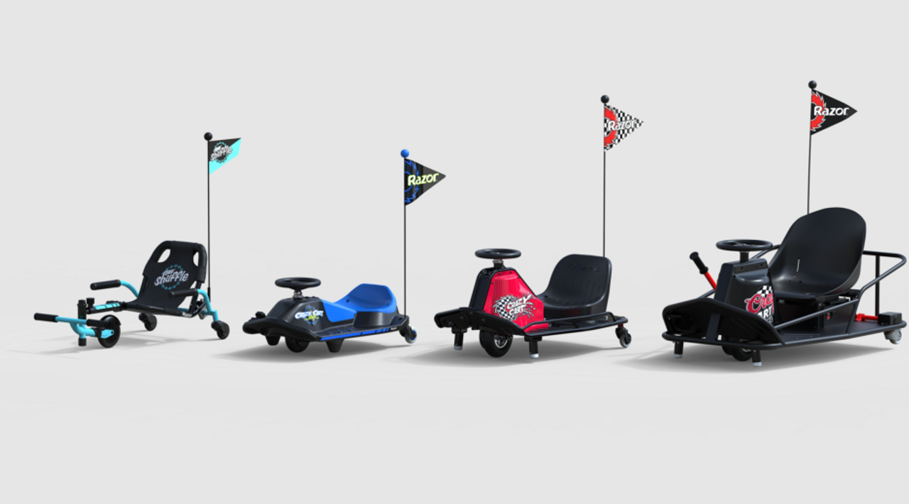 Crazy Cart Shuffle - Black/Teal