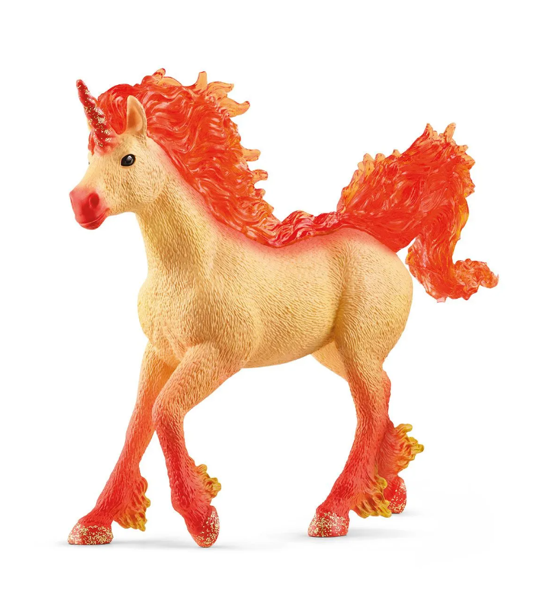 Schleich Elementa Fire Unicorn Stallion