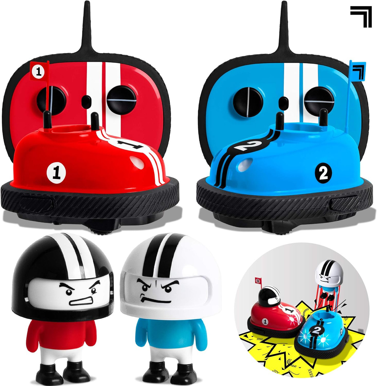 Sharper Image Road Rage RC Speed Bumper Cars