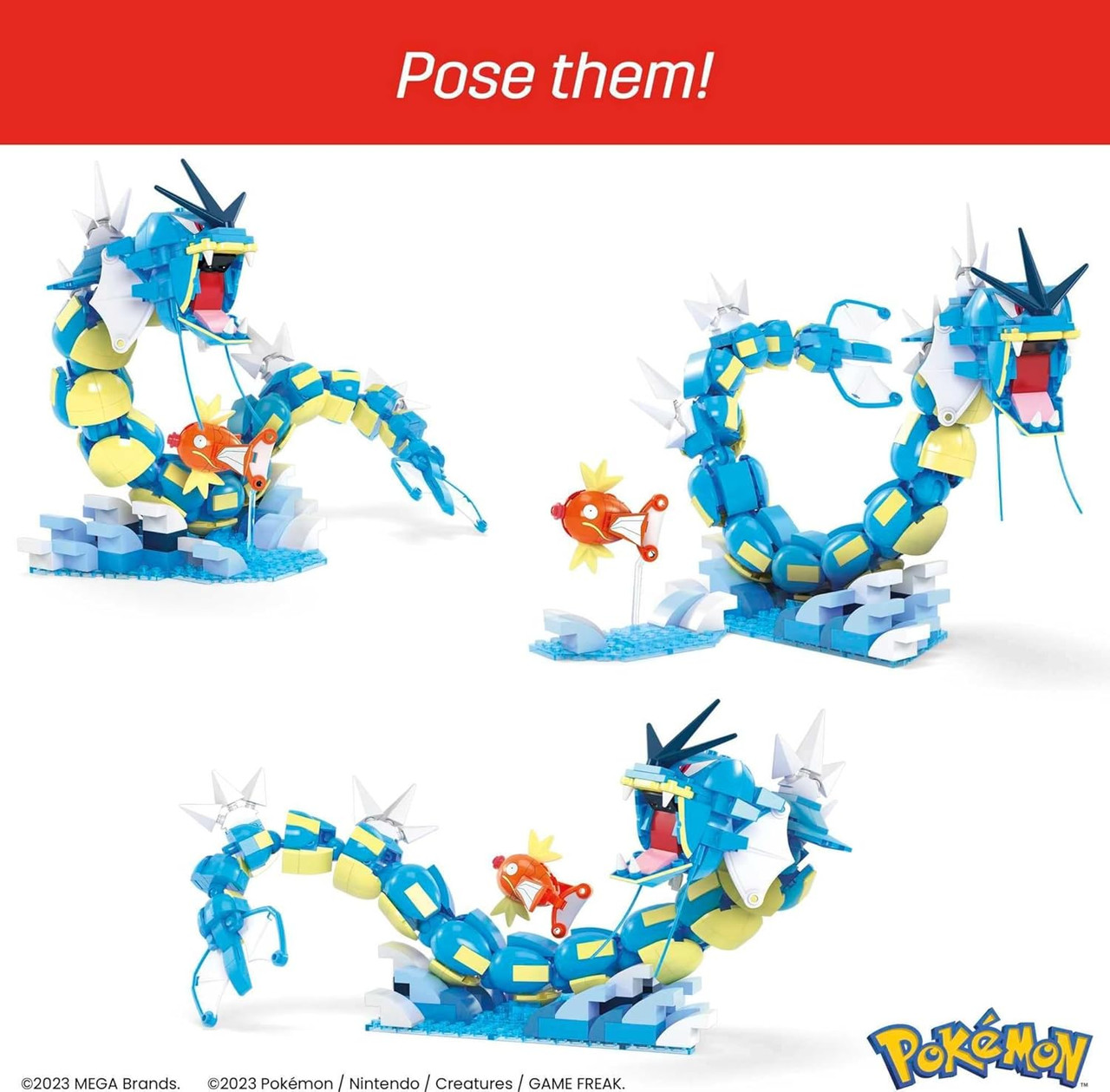 MEGA Pokemon Magikarp Building Toy Kit MEGA Pokemon Magikarp Building Toy Kit