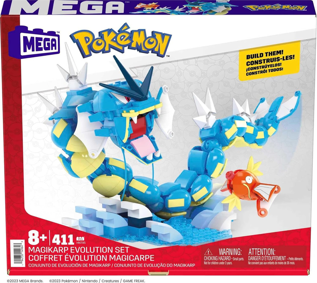 MEGA Pokemon Magikarp Building Toy Kit MEGA Pokemon Magikarp Building Toy Kit