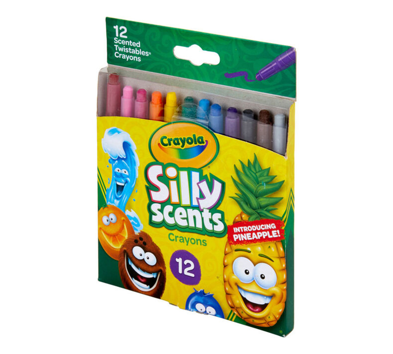 Crayola Silly Scents Mini Twistables Crayons, Sweet Scents - 12 Pack