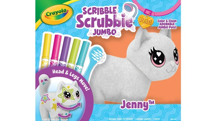 Crayola Scribble Scrubbie Jumbo Pets