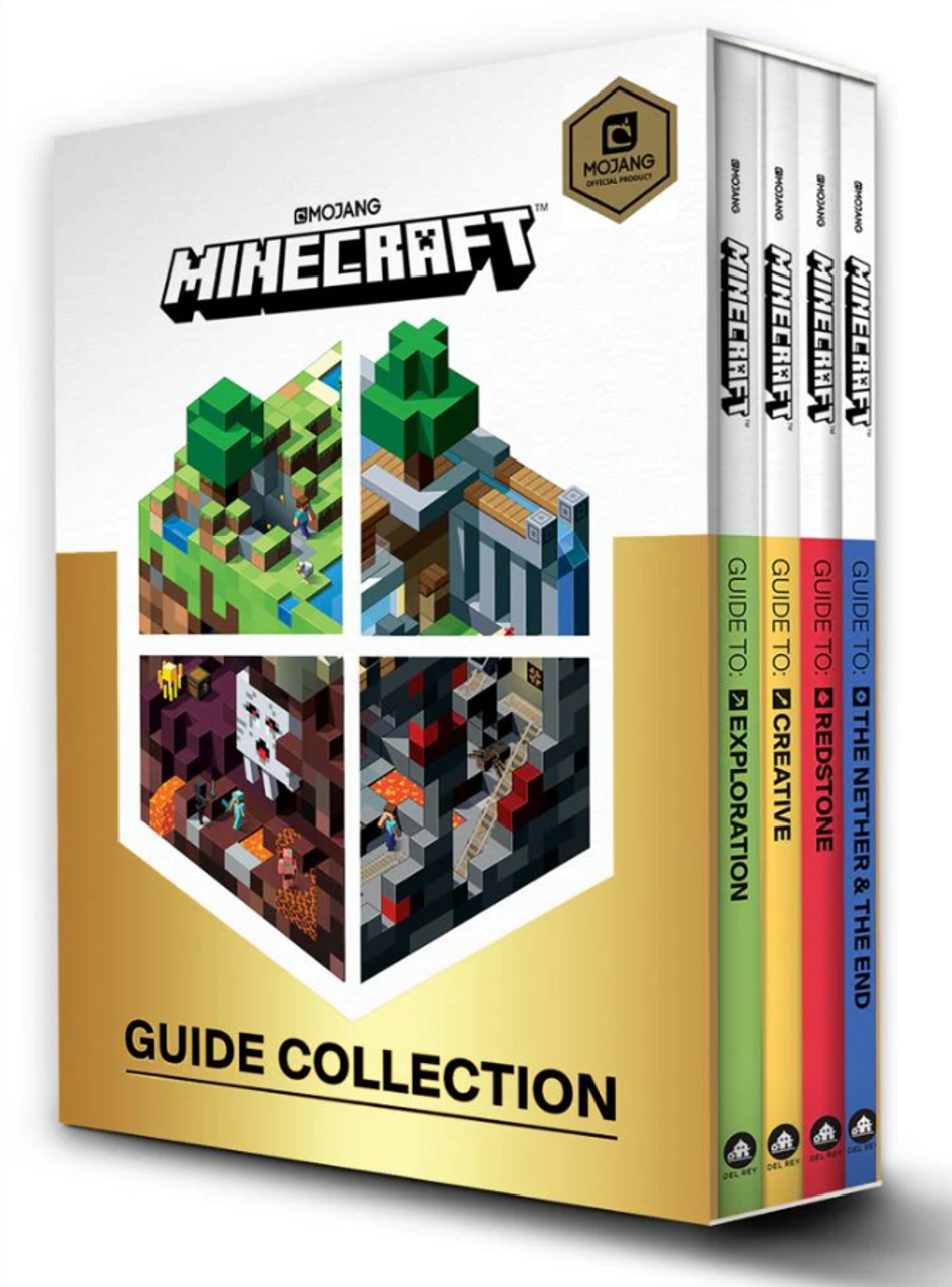 Minecraft: Guide Collection Exploration; Creative; Redstone; The Nether & The End Paperback Books Minecraft: Guide Collection Exploration; Creative; Redstone; The Nether & The End Paperback Books