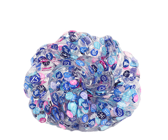 Galaxy Super Putty with Galaxy Zodiac Charms