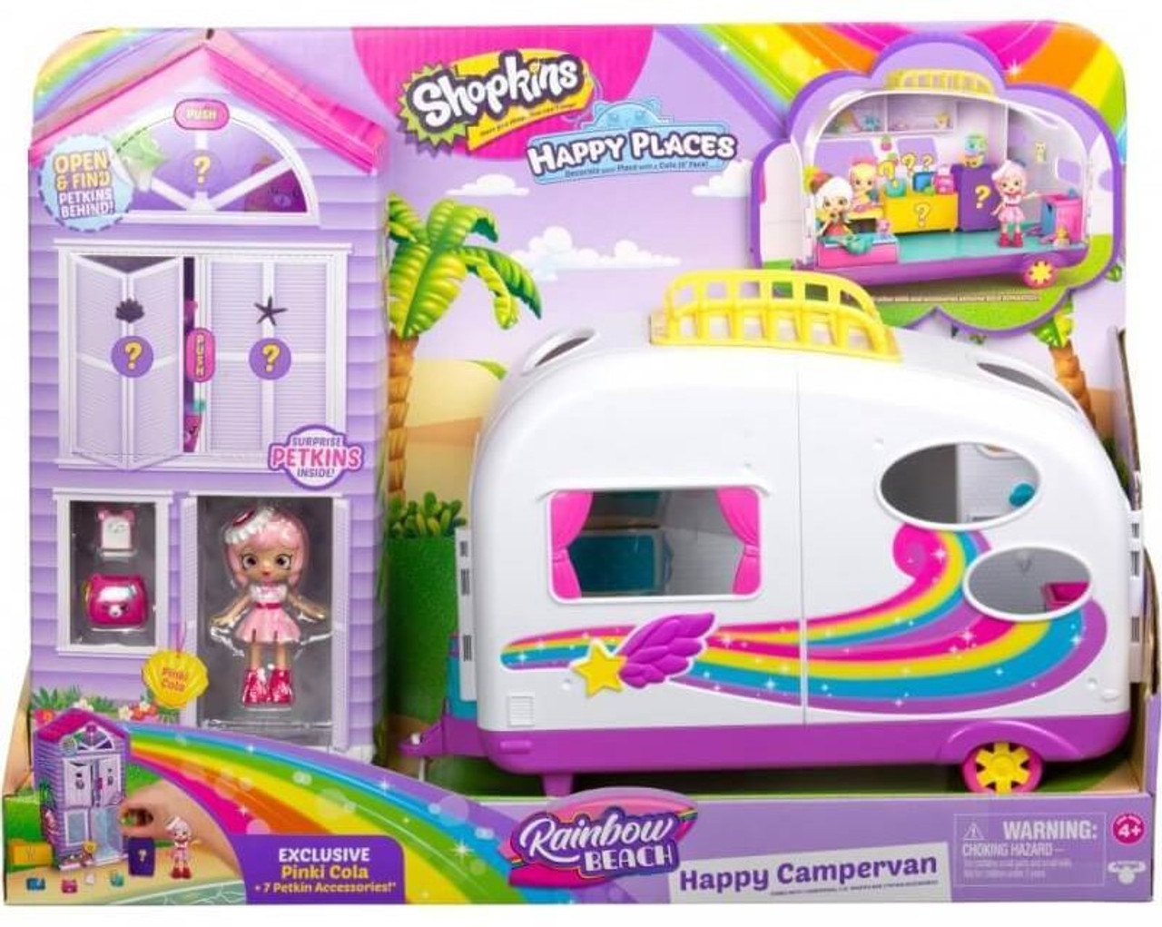 shopkins happy places rainbow beach convertible