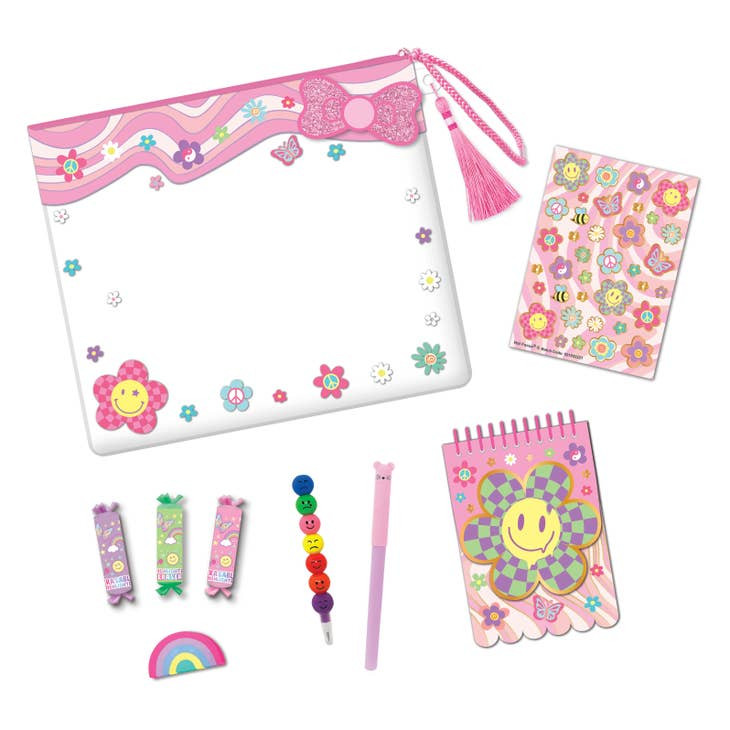 Erasable Color Magic Pouch - Flowers