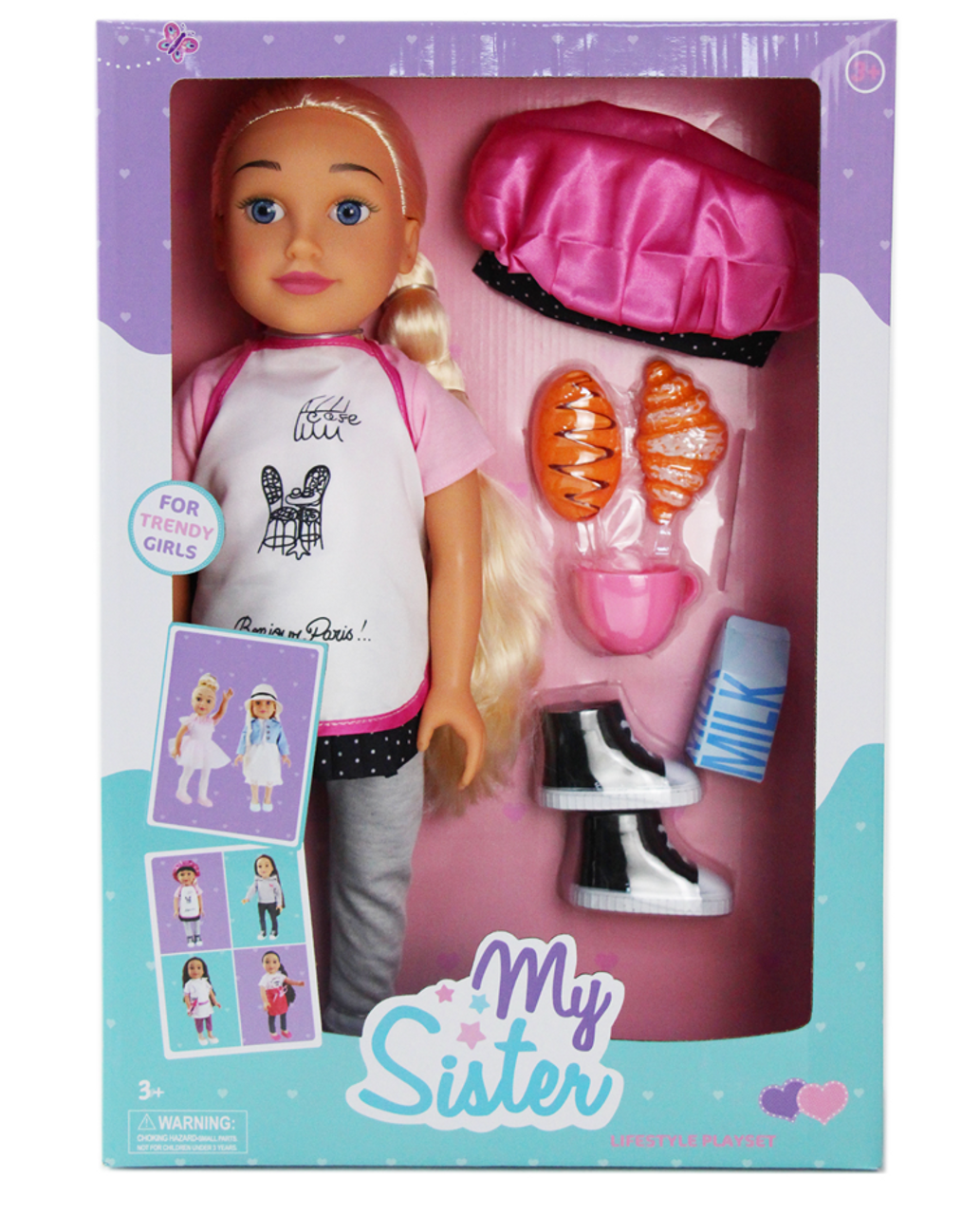 My Sister 18" Doll Chef Playset My Sister 18" Doll Chef Playset
