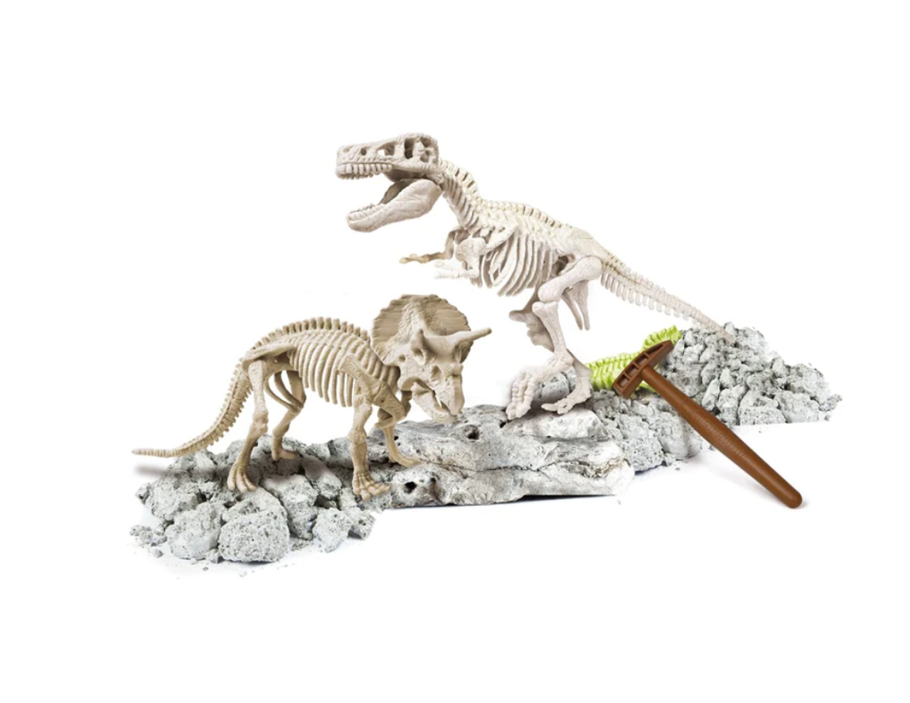 Archeofun T-rex and Triceratops Glow in the Dark Archeofun T-rex and Triceratops Glow in the Dark