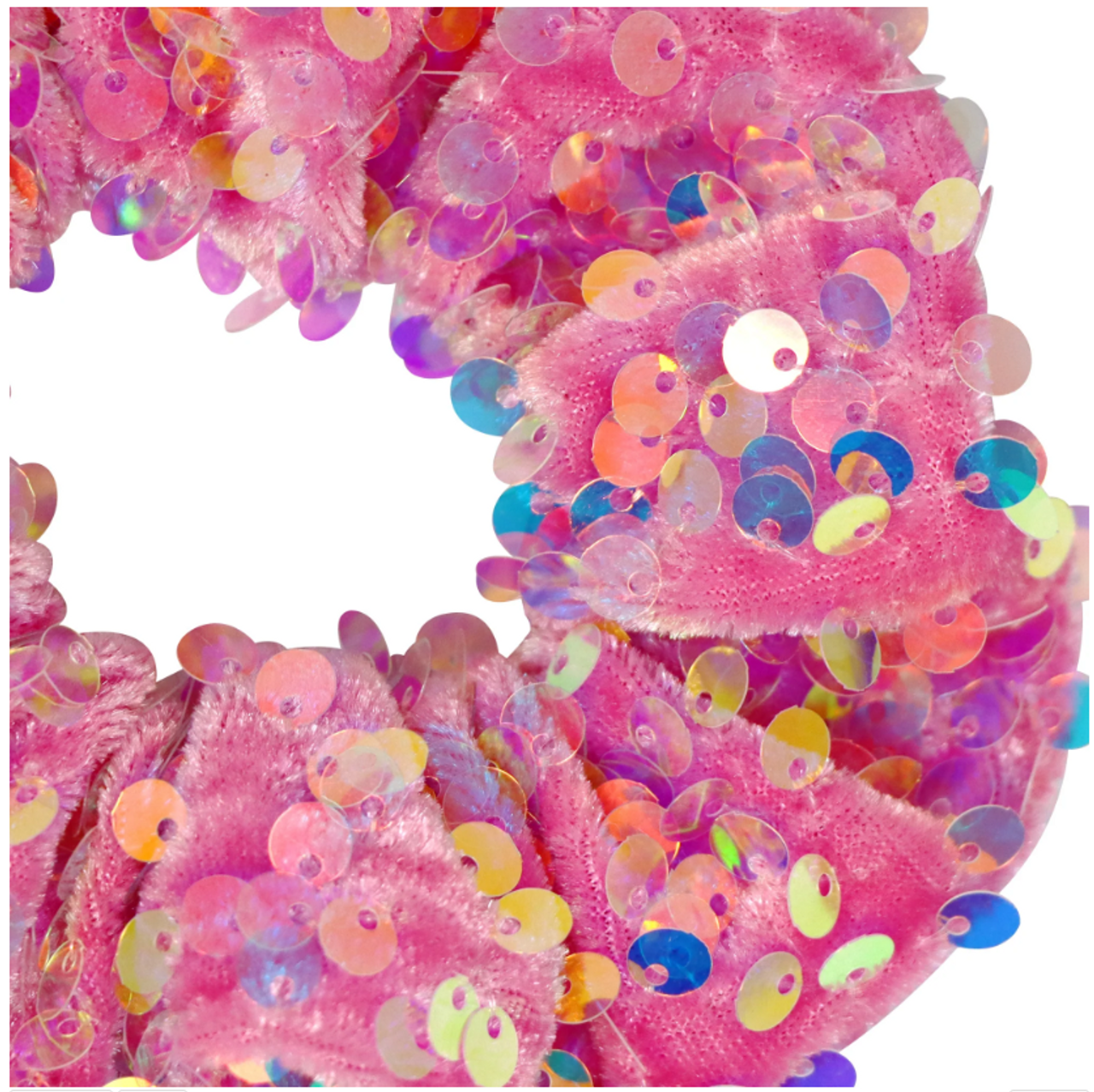 Sequin Velvet Hair Scrunchie