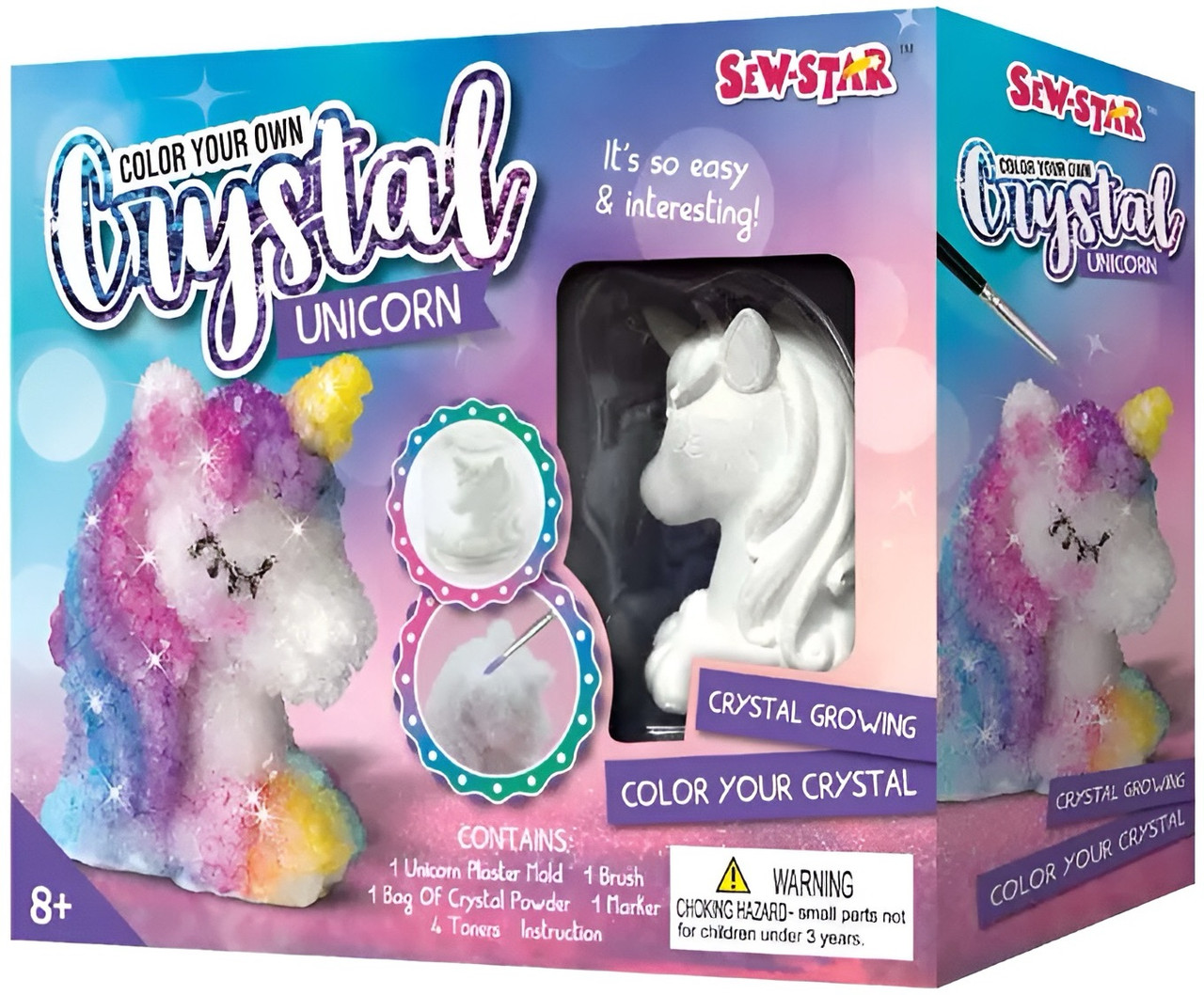 Colour Your own Crystal-Unicorn