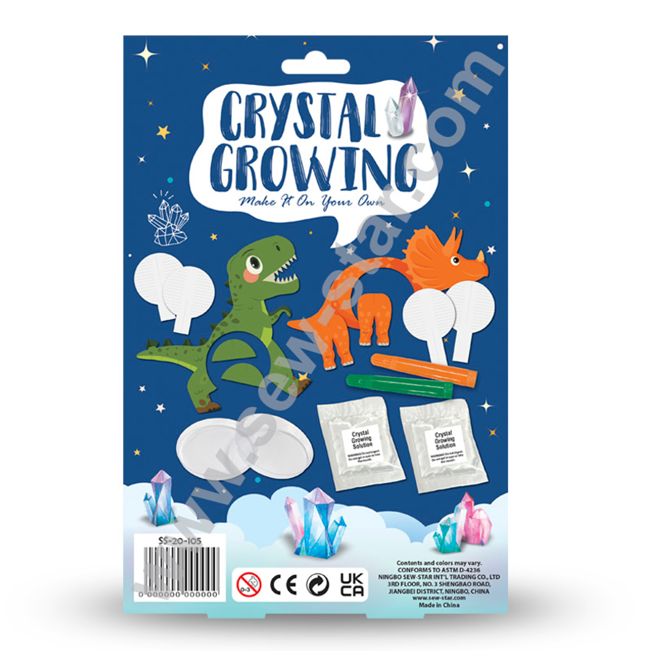 Crystal Growing - Dino Crystal Growing - Dino