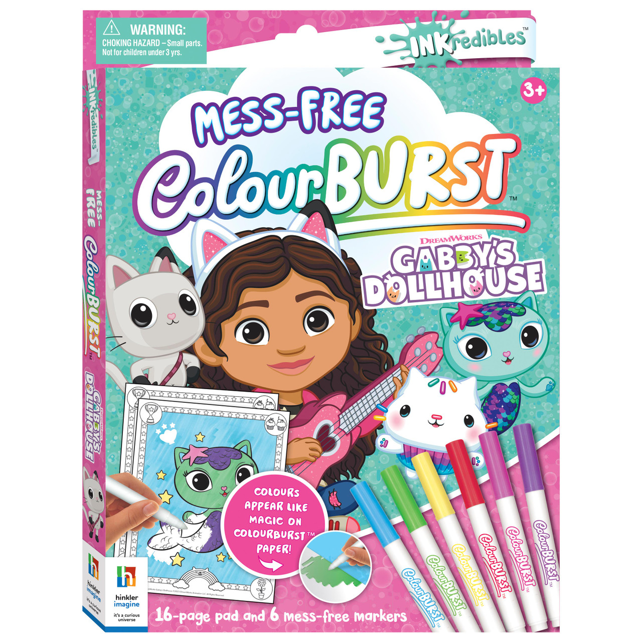 Inkredibles Colour Burst Gabby's Dollhouse