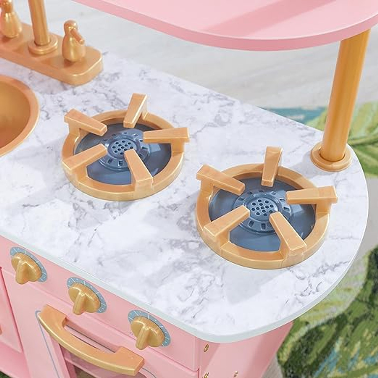 Wonder Co Pink Kitchen Set with Phone Wonder Co Pink Kitchen Set with Phone