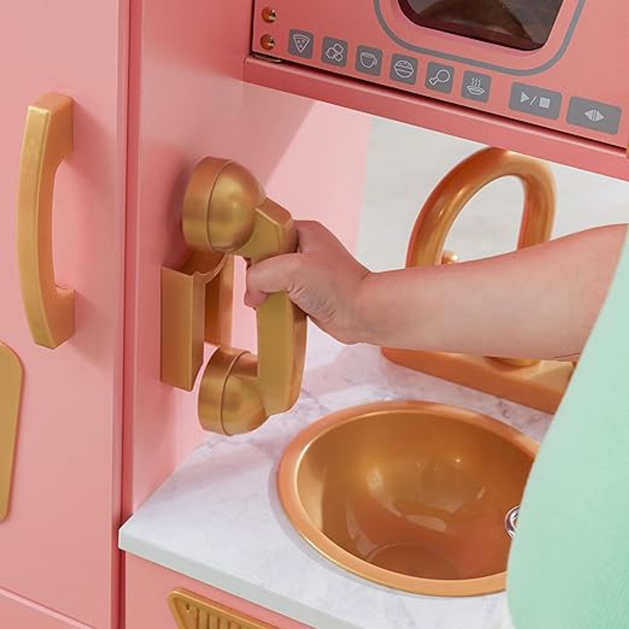 Wonder Co Pink Kitchen Set with Phone Wonder Co Pink Kitchen Set with Phone