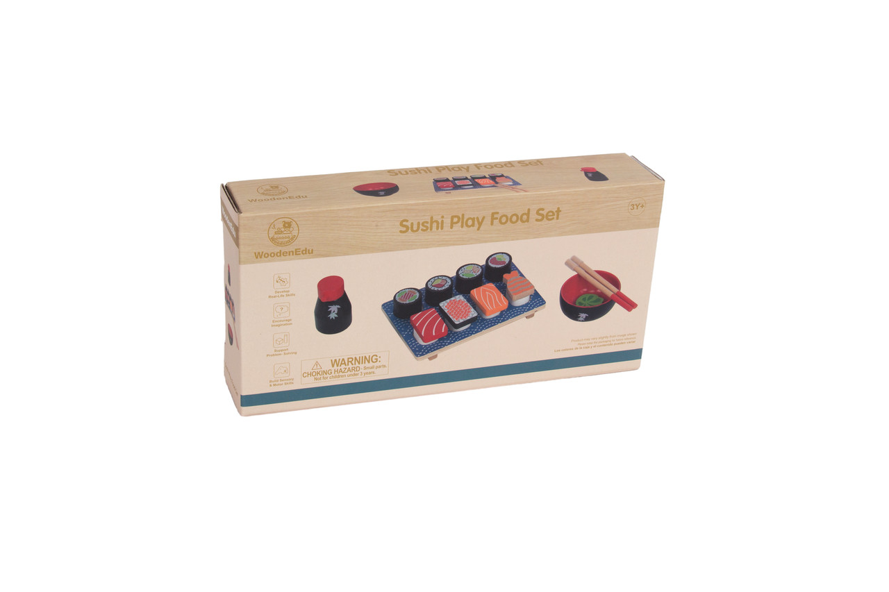 Wooden Sushi Set - Pretend Play Toy for Kids