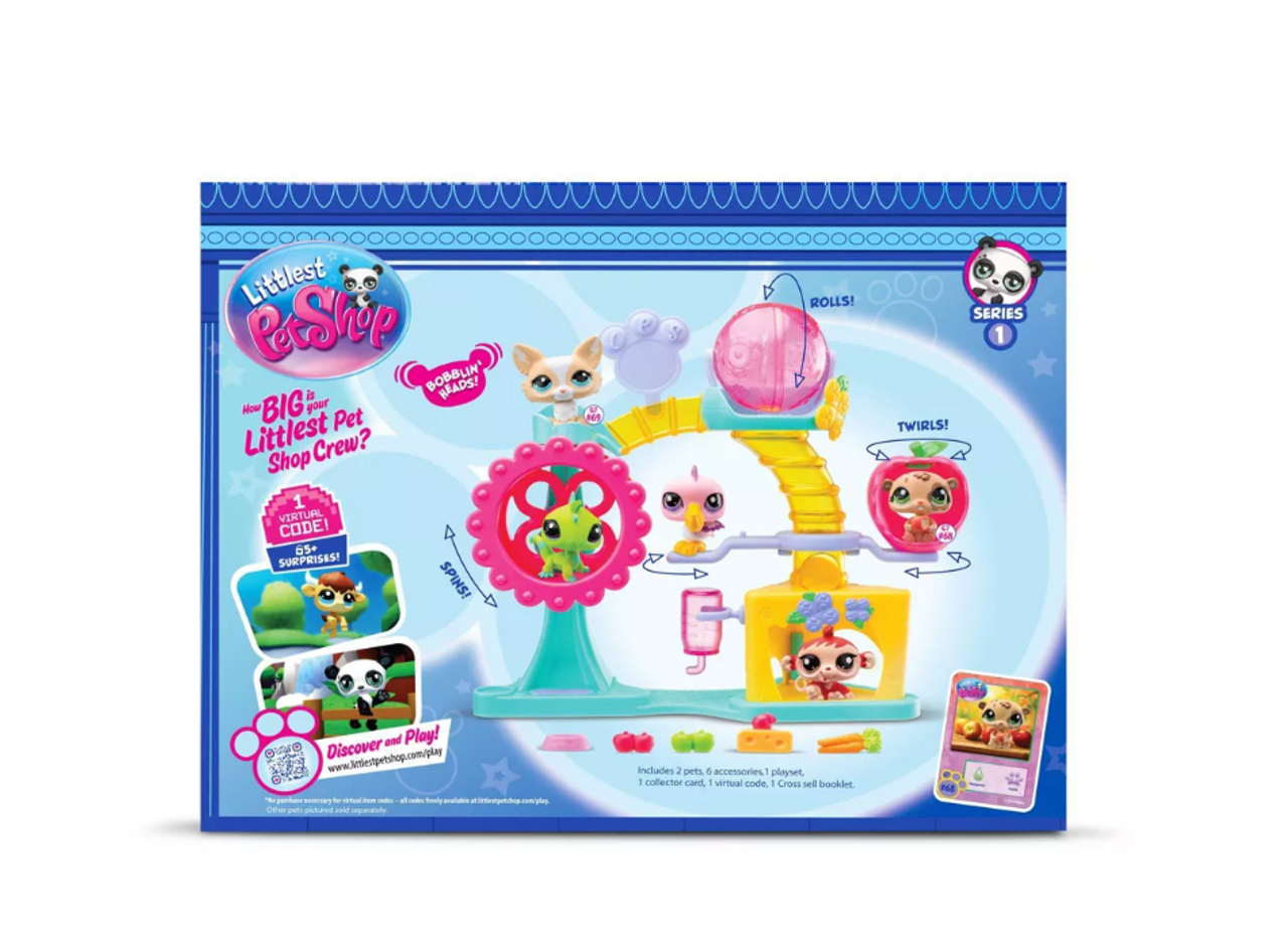 Littlest Pet Shop Fun Factory Playground Playset Littlest Pet Shop Fun Factory Playground Playset