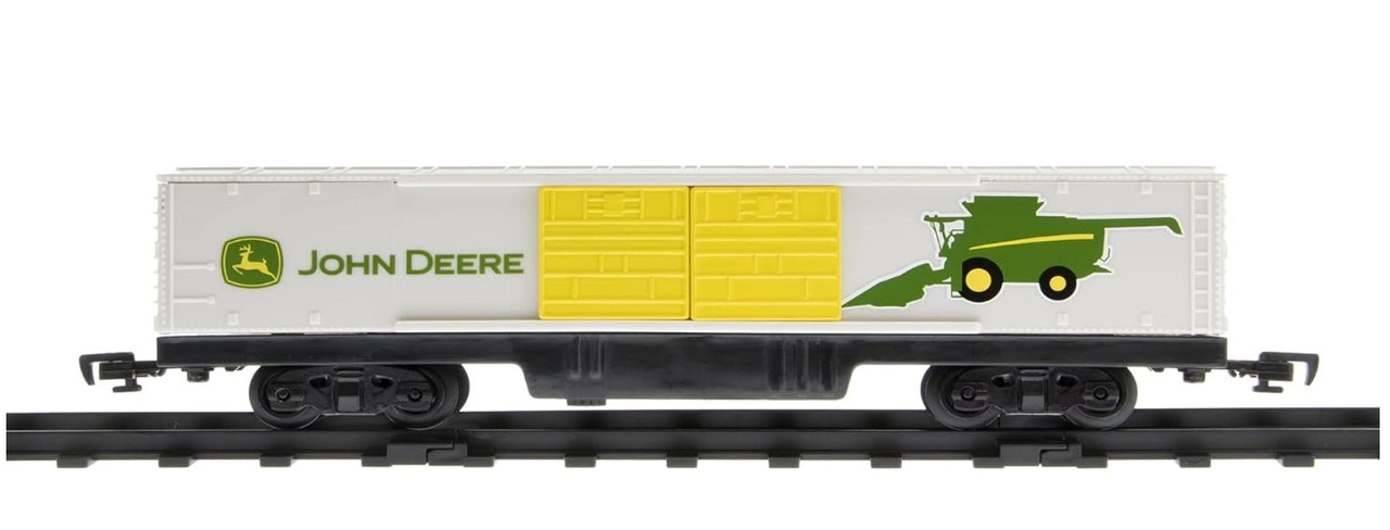 John Deere - Battery Powered Mini Diesel Train Set 28 Piece Set John Deere - Battery Powered Mini Diesel Train Set 28 Piece Set