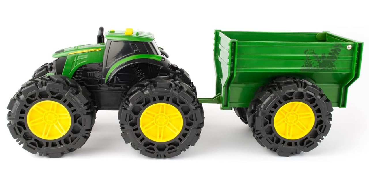 John Deere 20cm Monster Treads Tractor & Wagon John Deere 20cm Monster Treads Tractor & Wagon