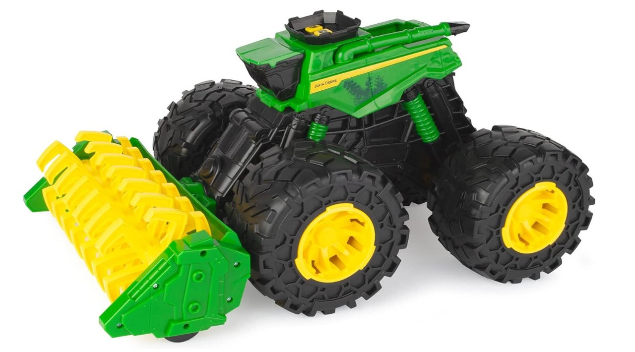 John Deere Monster Treads Super Scale Combine John Deere Monster Treads Super Scale Combine