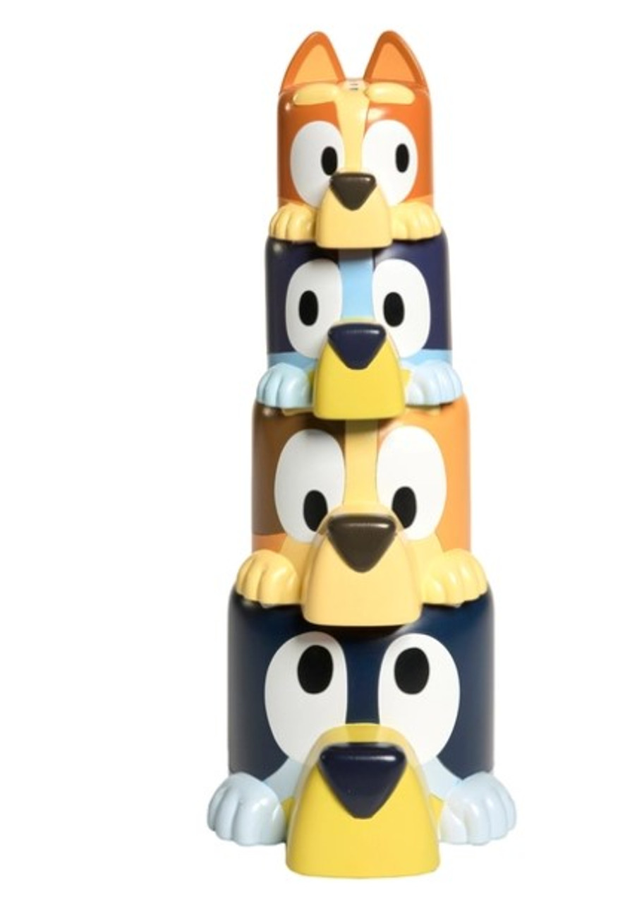 Tomy Bluey Family Pourers Bath Toy Tomy Bluey Family Pourers Bath Toy
