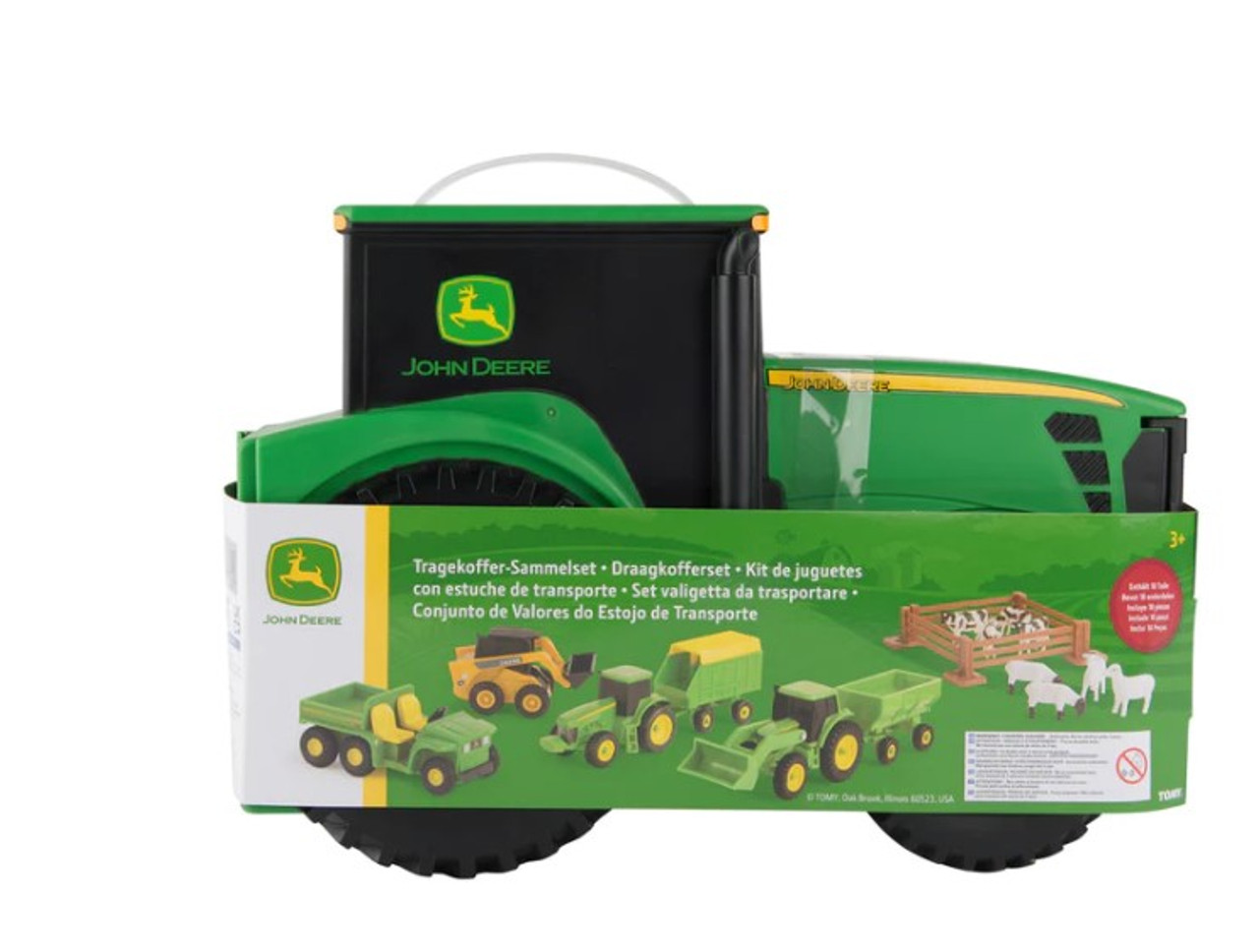 John Deere Tractor Carry Case Value Set John Deere Tractor Carry Case Value Set