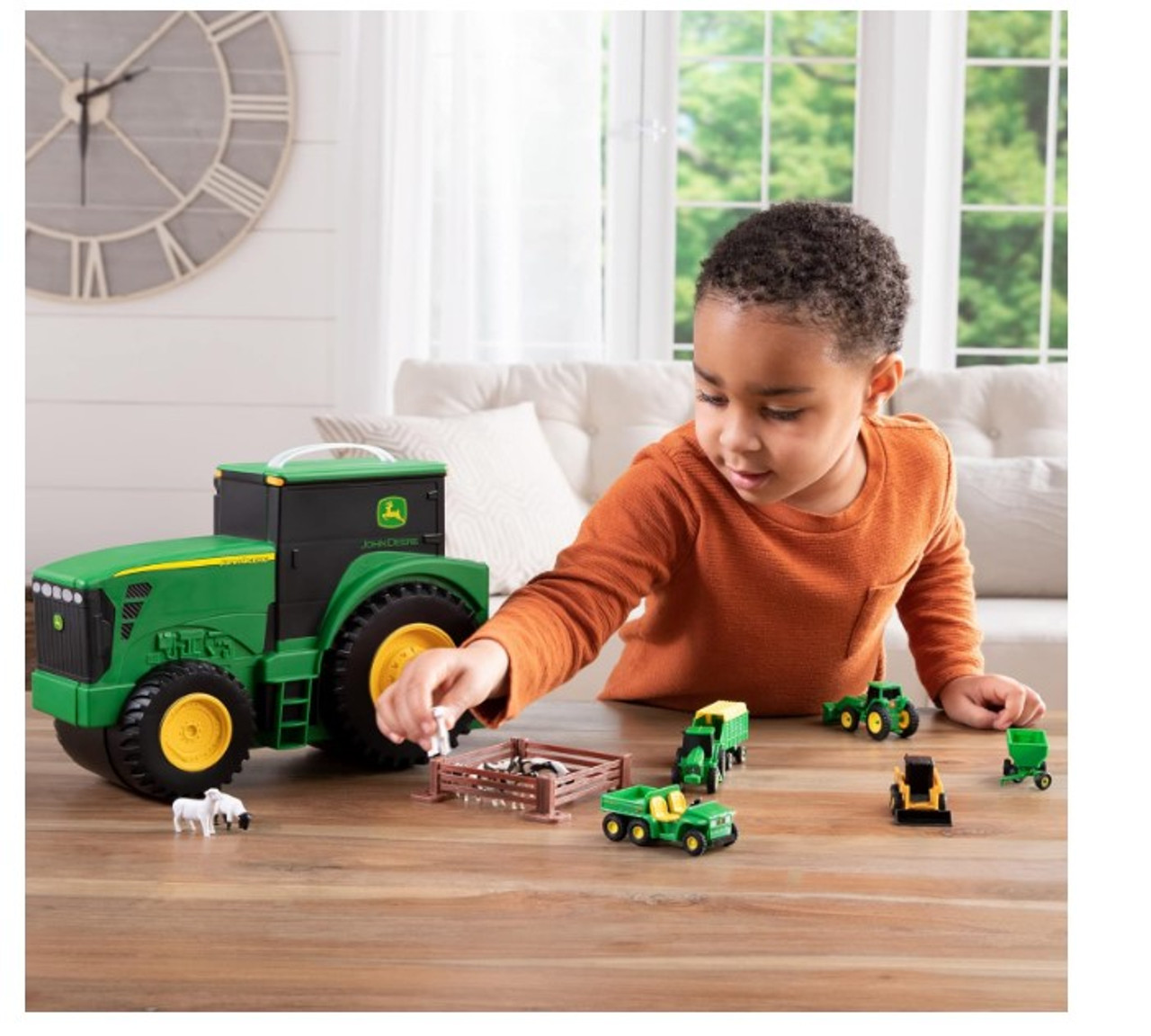 John Deere Tractor Carry Case Value Set John Deere Tractor Carry Case Value Set