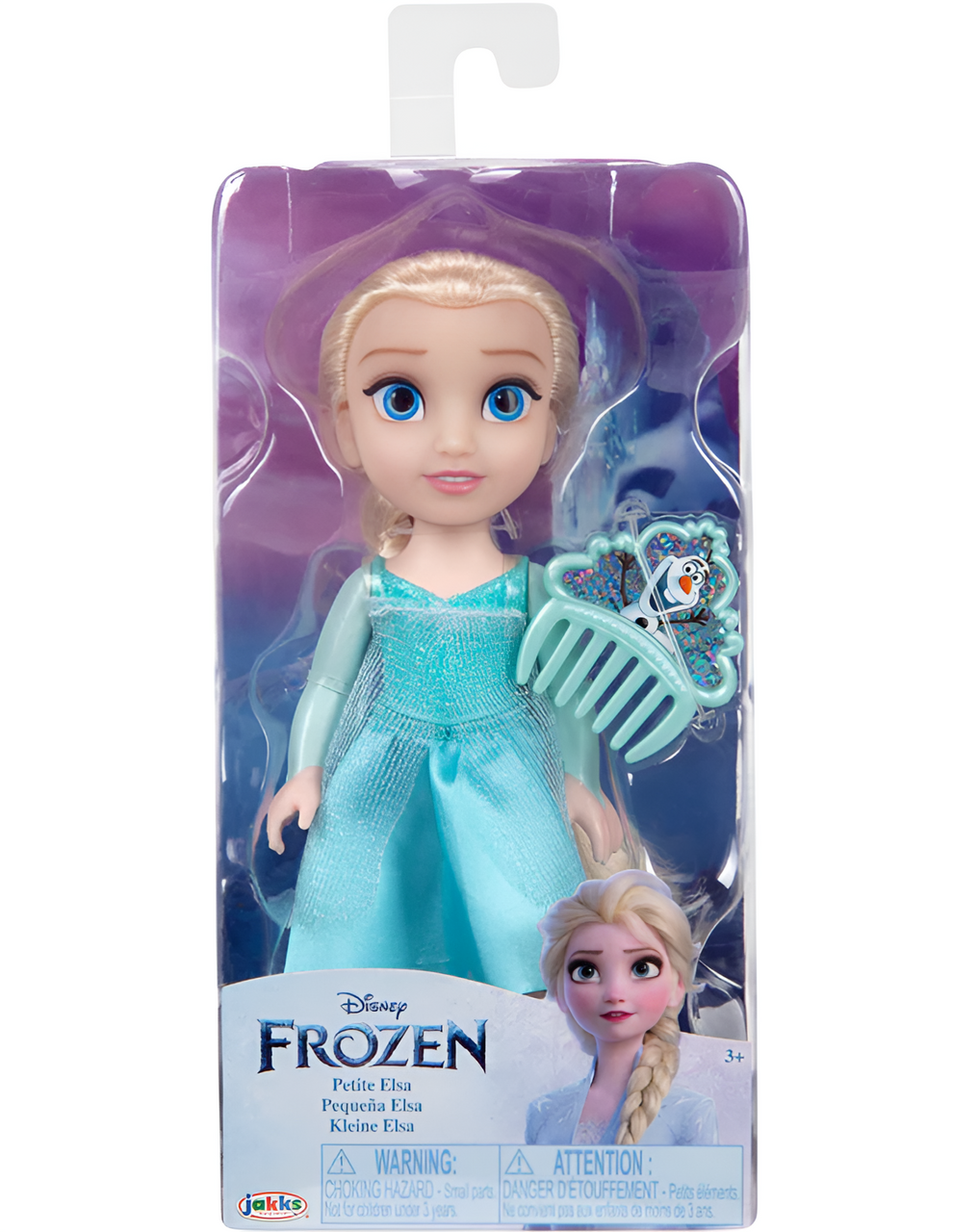 Disney's Frozen Elsa Petite Doll with Comb 15cm Disney's Frozen Elsa Petite Doll with Comb 15cm