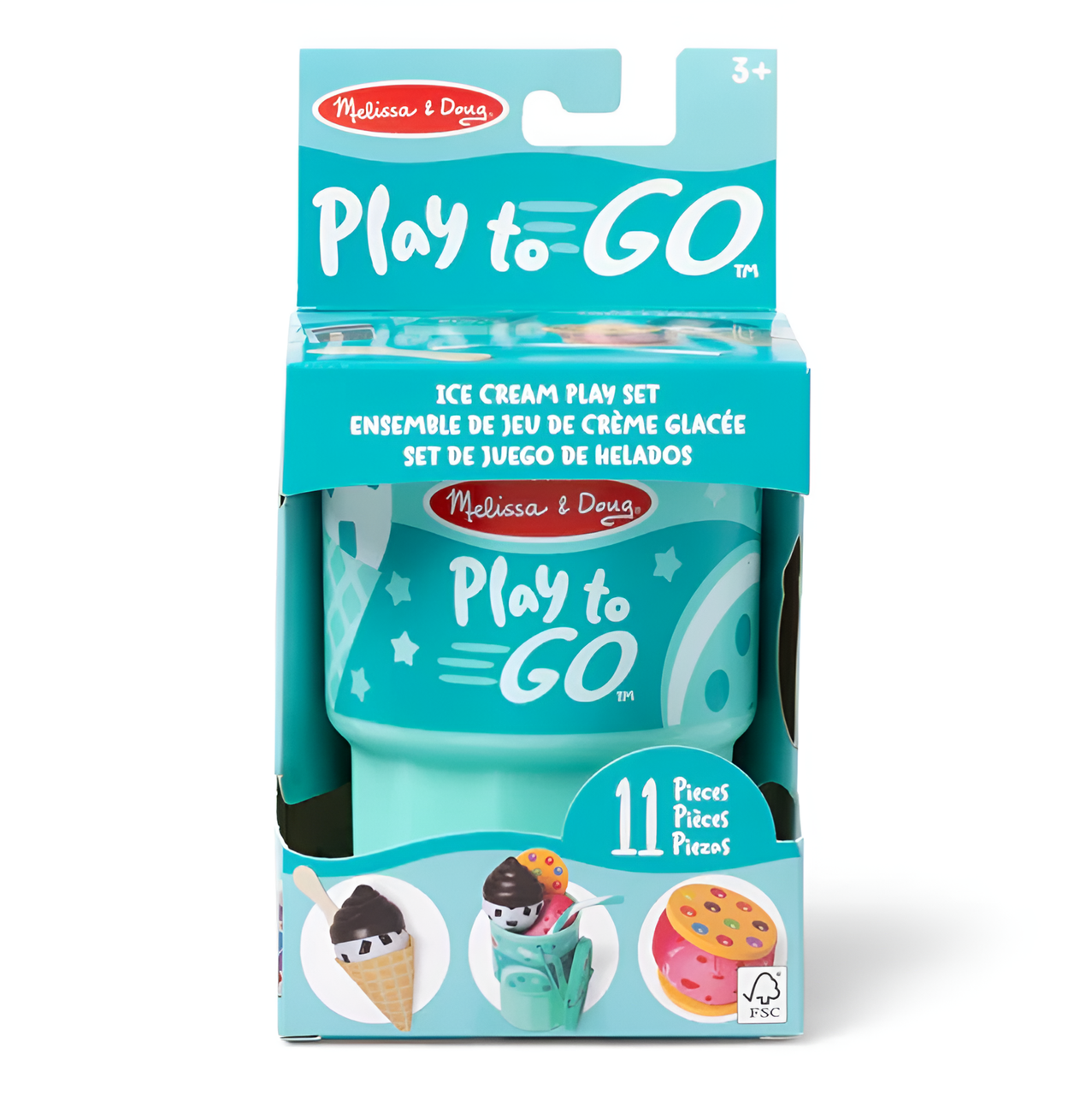 Play to Go Ice Cream Play Set